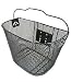 040/1029 BASKET ACCLAIM PLASTIC SMALL WHITE/PINK W/FLOWERS