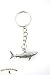 PP Great White Shark Keychain Pewter