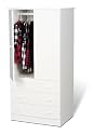 Prepac Kids' Wardrobe, White