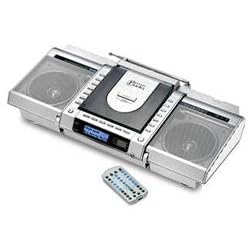 Goodmans GPS280 Portable CD Player with DAB/FM Tuner - Silver