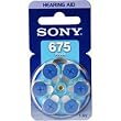 Sony Pr675-D6A PR675 Zinc Air Battery Dial Multipack (6-Pk)