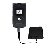 Emergency AA Battery Charge Extender for the Motorola RAZR V3 - Gomadic Brand w/ TipExchange Technology