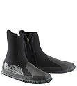 Akona 6mm Mens Size 14 Titanium Scuba Diving Dive Booties with Zipper with Heel and Toe Cap Divers Boot Shoe Boots Footwear Authorized Dealer Full Warranty, Mens 14 Wmns 15
