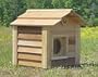 17 Inch Cedar Cat House : Size 17 INCH CEDAR CAT HOUSE - INSULATED