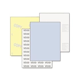DocuGard Security Paper 32lbs 81/2 x 11 Blue/Canary 500/Ream
