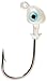 Strike King Saltwater Flats Jig Head/Pearl, 0.375-Ounce