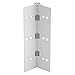 Geared Piano Hinge, Aluminum, 83 in. L
