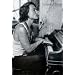 Johnny Depp (At Piano) Movie Poster Print - 24" X 36"
