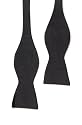 Self Tie Silk Shantung Bow Tie - Various Colours