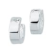 Sterling Silver 11.50 MM Hinged Earrings