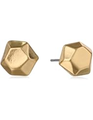 Kenneth Cole New York "Tropics" Geometric Faceted Stud Earrings