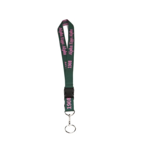 Alpha Kappa Alpha Woven Lanyard