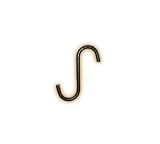 Hookery 4 Inch S - Hook with 1 Inch Opening