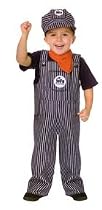 Train Engineer Halloween Costume Toddler Sz Large 3T-4T
From Fun World Costumes
