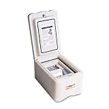 FIRMV1000 Media Vault, w/ Privacy Key, 15-1/4'x12-1/8'x13-9/16', Cream