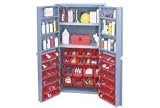 48W Storage Cabinet With Bins & Shelves