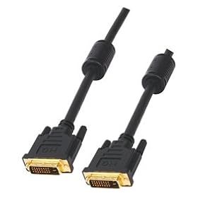 Premium 1.5M DVI-D Cable \ 24k Gold Plated \ Ferrite cores to avoid RF Interference (BY Cables 4 ALL)