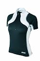 Shimano Damen Kurzarmtrikot schwarz/weiss