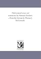 Mathematical essays and recreations, by Hermann Schubert ... From the German by Thomas J. McCormack.