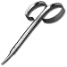Rubis Stainless Steel Cuticle Scissors
