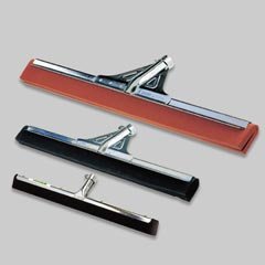 30' Heavy Duty Red Neoprene Water Wand Floor Squeegee with Oil Resistant Rubber. EA