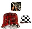 Flame and Fur Flower Pot Hat - Pattern on TOP - See insert picture
