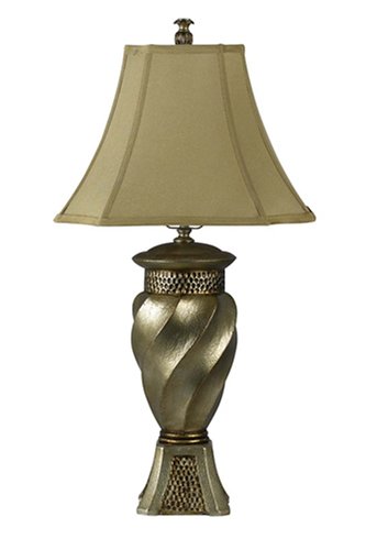 150w 3 Way Gibson Resin Table Lamp