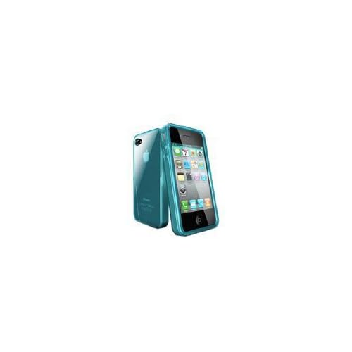iSkin ソフトケース solo for iPhone 4/4S Blue UNSOLO4G-BE