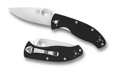 Spyderco Tenacious / C122gp Couteau de poche Noir