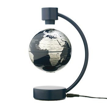 Childrens Toyshop  Toys : Stellanova Blue/Silver Levitating Globe