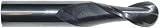 Magnate 1962 Ball Nose Bits - 1/2 Cutting Diameter; 1-1/4 Cutting Length; 1/2 Shank Diameter
