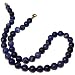 Perlenkette Lapislazuli Edelstein Heilstein blau Perlen ca. 7-8 mm