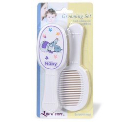 Deluxe Baby Comb and Brush Set