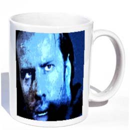 Christopher Lambert Highlander Pop Art Coffee Mug