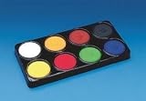 Color Splash ! Giant Washable Tempera Paint Cakes ( Set of 8 ) - B000GPLMG0