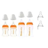 ThinkbabyBPAFreeStarterSet,Orange/Natural,0-12Months