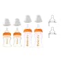 Thinkbaby BPA Free Starter Set, Orange/Natural, 0-18 Months