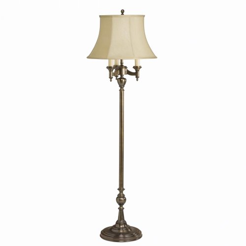 Kichler Lighting 74214CA Floor Lamp 6-Way Fluorescent with Patina Brass Finish Price Is For Pack Of 1Unit(s)