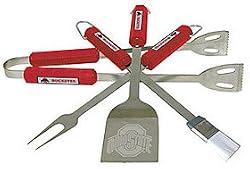 Ohio State Buckeyes Grill BBQ Utensil Set