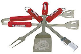 Ohio State Buckeyes Grill BBQ Utensil Set