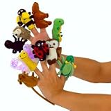 Friends From Literature Finger Puppets (Set of 10)