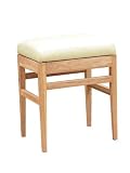 MODERN 100% SOLID OAK CONTEMPORARY 'BROOKLYN' DRESSING TABLE STOOL
