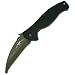 Police Sark, Black Blade, Pointed Tip, Plain