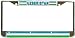 Uzbekistan Flag Chrome Metal License Plate Frame Holder