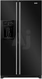Review Jenn-Air  / Jenn-Air JSD2697KEY 25.6 cu. ft. Freestanding Side by Side Refrigerator with Elevator Shelves, External Ice/Water Dispenser and Floating Glass Doors: Black