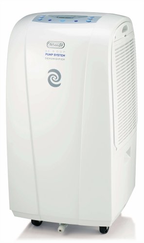 DeLonghi DE500P Energy-Star 50-Pint Dehumidifier with Pump