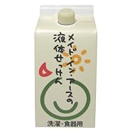 メイド・イン・アースの液体せっけん(洗濯・食器用) 1L詰替用