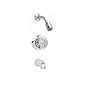 American Standard T375.128.002 Colony Bath/Shower Trim Kit with Flowise Water Saving Showerhead Shower Arm, Polished Chrome