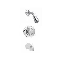 American Standard T375.128.002 Colony Bath/Shower Trim Kit with Flowise Water Saving Showerhead Shower Arm, Polished Chrome