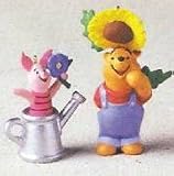 Hallmark Keepsake Ornament - Garden of Piglet and Pooh 1998 (QEO8403) Set of Two Ornaments